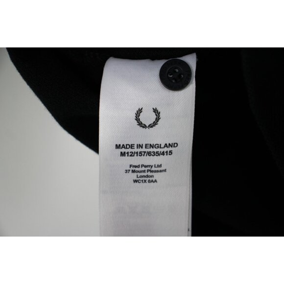 Fred Perry Mens 40 Embroidered Logo Polo Shirt B1081 - Picture 4 of 5